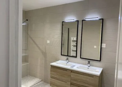 Réalisation d'une salle de bain à Toulouse