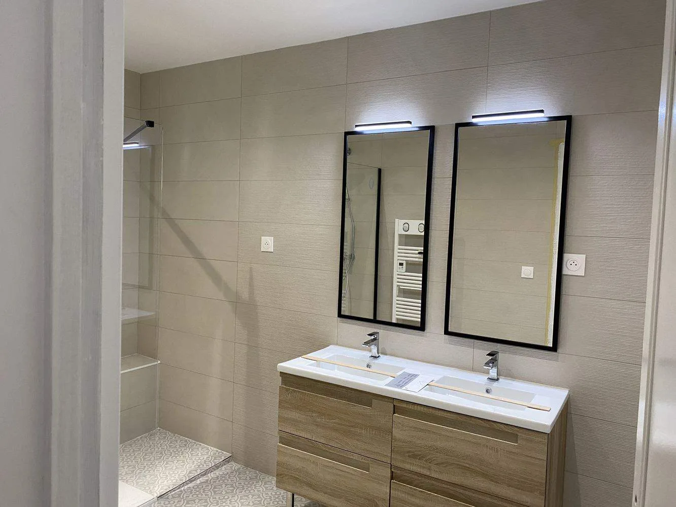 Réalisation d'une salle de bain à Toulouse