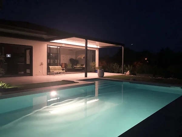 Devis éclairage pergola