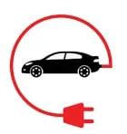 Borne de recharge pour véhicules électriques sur lieu de travail